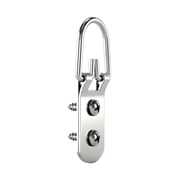 Ook D-Ring Picture Hanger, Frame Hanger, Large, Steel, Zinc Finish, Silver, 10 pack