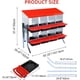 thumbnail image 4 of Garvee caja nido metálica para gallinas ponedoras, con orificios de ventilación y percha abatible, ideal para gallinero, gallinas, ponedoras y patos, 4 of 7
