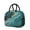 Teal Gold Marble, variant on Obrewu Tropical Palm Leaves in Hawaii Lunch Bag for Adult, Insulated, Leakproof, Oxford Cloth