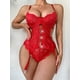 thumbnail image 4 of Europa y los Estados Unidos lencería sexy sexy mujer encaje hueco halter body traje sexy, 4 of 6