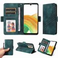 thumbnail image 1 of Funda GANGXUN para Samsung Galaxy A33 5G con diseño acolchado elegante, cuero PU, protección total y ajuste preciso, 1 of 5