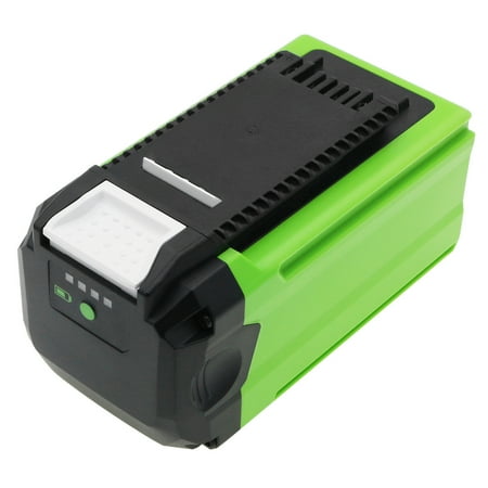 

Synergy Digital Gardening Tools Battery Compatible with GreenWorks 40V 20 Brushless Lawn Mower Gardening Tools (Li-ion 40V 3000mAh) Ultra High Capacity Replacement for GreenWorks GWG40B2 Battery