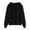 Black, variant on HAPIMO Womens Hoodies Long Sleeve Fleece Sweatshirts Winter Loose Pullover Teen Girls Preppy Top Clothes Yellow M