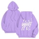 thumbnail image 3 of WILLBEST Sudaderas En Pareja para Hombre, Otoño e Invierno, Moda Informal, Letras Estampadas, Suéter con Capucha De Manga Larga Mediana​​, 3 of 7