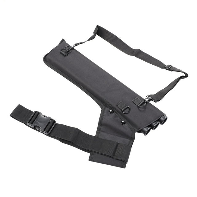 Archery Quiver for Arrows Adjustable Belt 3 Tube Quiver for Compound Recurve Bow Practice