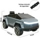 thumbnail image 4 of Montable Eléctrico Orbic Toys Cybertruck Br2102b Batería 12v Gris, 4 of 7