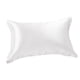 thumbnail image 3 of Funda de almohada de seda satinada de 2 piezas, funda de almohada King Queen, funda de cojín estándar 2 uds. Blanco, 3 of 9