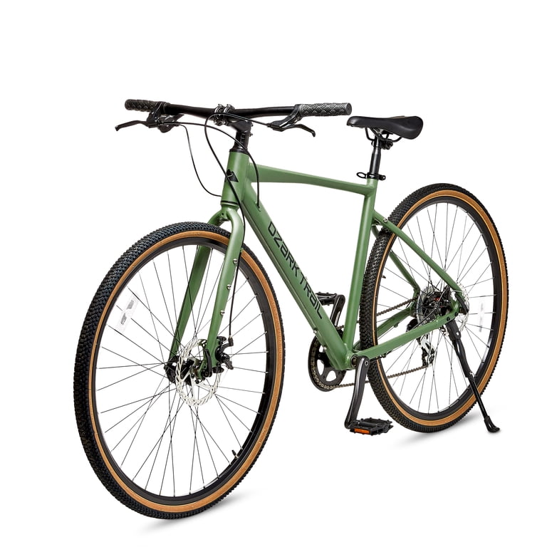 Ozark Trail G.1 Explorer 700C Flat Bar Gravel Bike, Green photo 4