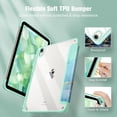 thumbnail image 4 of Slim Case for iPad Mini 6 2021 (8.3 Inch) - [Built-in Pencil Holder] Shockproof Cover Clear Transparent Back Shell, Auto Wake/Sleep for iPad Mini 6th Generation, 4 of 9