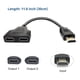 thumbnail image 3 of Aleko Hdmi Splitter Adaptateur Câble Hdmi Splitter 1 entrada 2 salida HDMI macho ACTIVE Biensenido a ACTIVE, 3 of 5