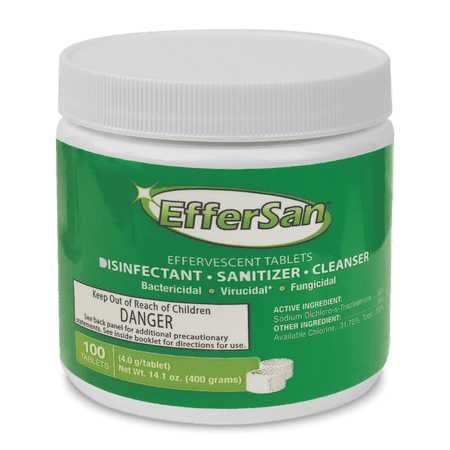 Effersan Surface Cleaners, 14.1 Ounce, 100 Count