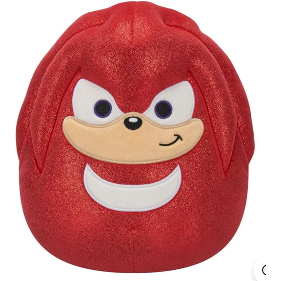 Squishmallows Original 8" Christmas Holiday Metallic Sonic Knuckles Red Plush Toy