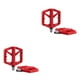 thumbnail image 1 of Advancent Pedales Stamp-1 Pedales resistentes a la corrosión y superficie antideslizante Fácil ciclismo Pedales de bicicleta ultraligeros Rojo Talla única 2Conjunto, 1 of 6