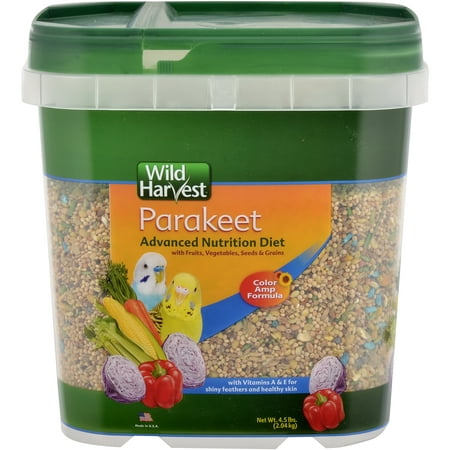 Wild Harvest Advanced Nutrition Diet For Parakeets,