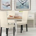 thumbnail image 5 of Funda de silla de uso versátil, súper elástica, extraíble y lavable para decoración de comedor, fácil de renovar el hogar, 5 of 5