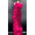 thumbnail image 4 of Vestido largo de fiesta de boda transparente de malla de plumas blancas elegantes para mujer, vestido Sexy de graduación con cuello Halter y diamantes de imitación, vestido de escenario de cantante oso de fresa Hogar, 4 of 6