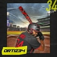 thumbnail image 7 of Ortiz34 29" Graffiti Plastic Bat & Ball Set, David Ortiz Backyard Baseball Homerun Set for Youth, Kids, Teens & Adults, 7 of 7
