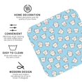 thumbnail image 2 of Disketp Cute Teeth Funny Coasters,6 Pcs Leather Coasters with Holder, Perfect Housewarming Hostess Gifts,Protect Furniture from Water Marks Scratch and Damage, 2 of 5