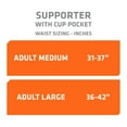 thumbnail image 6 of Shock Doctor Sport Supporter with Cup Pocket, White, Adult Medium, 6 of 10
