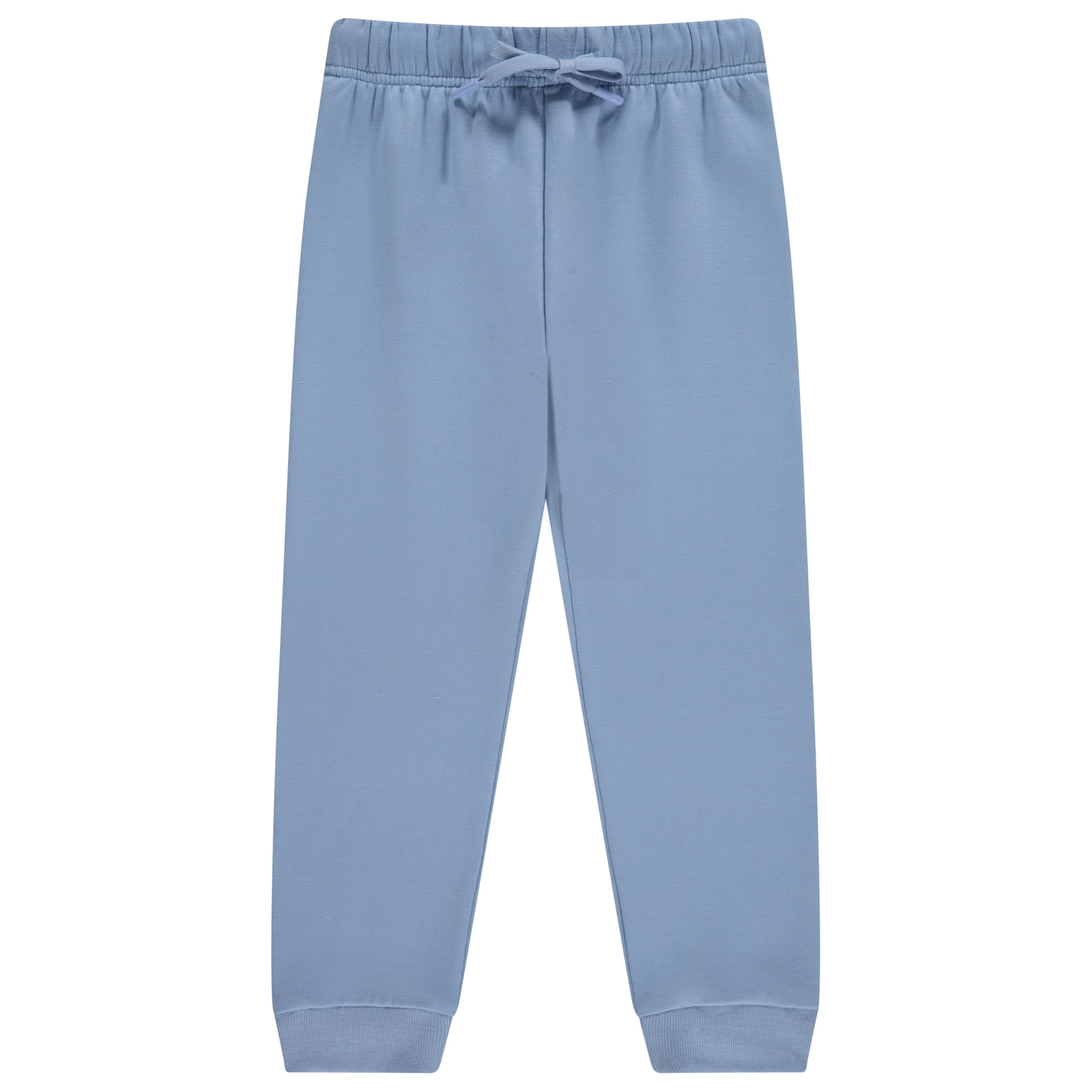 BTween Kids Girl's Fashion Stretch Waist Ultra Soft Jogger Pants Set - 3 Pack Bundle