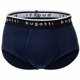 thumbnail image 4 of bugatti calzoncillos hombre, pack de 3 - costilla fina, bragueta, algodón, unicolor Blanco/Negro/Azul L (Large), 4 of 7