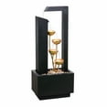 thumbnail image 4 of Hi-Line Gifts Cascading Metal Cups Outdoor Garden Water Fountain - 38.25", 4 of 5