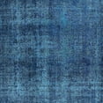 thumbnail image 1 of Ahgly Company Indoor Square Oriental Light Blue Industrial Area Rugs, 4' Square, 1 of 4
