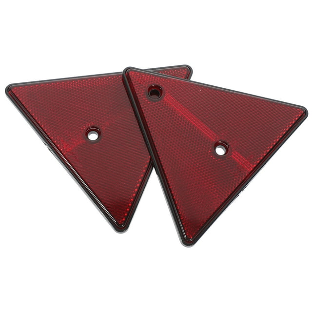 2pcs Triangle Emergency Warning Signs Safety Road Car Sign Reflective Roadside Sign