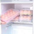 thumbnail image 3 of 2 piezas de bandejas de plástico para huevos para refrigerador, bandeja para huevos diabólica, 3 of 4