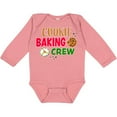 thumbnail image 3 of Inktastic Christmas Cookie Baking Crew Boys or Girls Long Sleeve Baby Bodysuit, 3 of 5