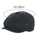thumbnail image 2 of Sombreros unisex de invierno a la moda que combinan con todo, boina de lana tipo cúpula para adultos, gorro de nailon para hombre, 2 of 2