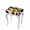 Sunflower Cow Pattern, variant on ZUXONGSY Palm Frond Stool Covers Rectangle 2 Pack Bench Seat Protector with Elastic Bands Spandex Chair Cover Stretch Slipcovers Counter Stool Bar Chair Covers for Dining Room