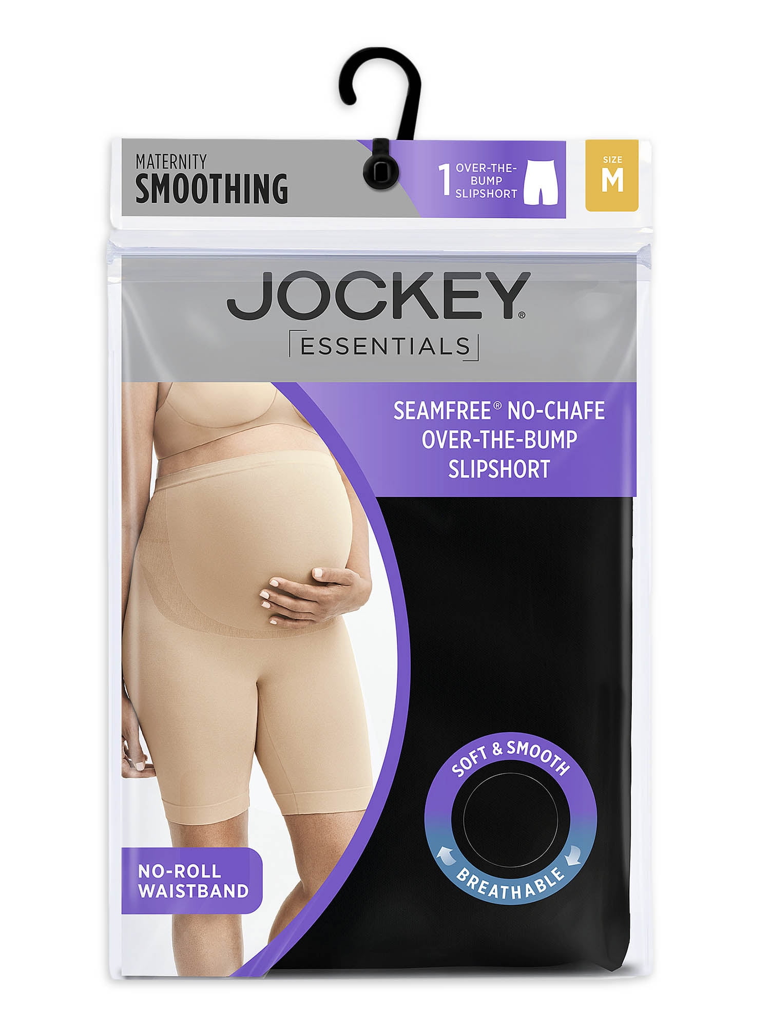 Jockey® Essentials Women's Maternity Underwear, Under The Bump Hipster,  Pregnancy Panties, Sizes S/M, L/XL, 1X/2X, 5667