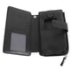 thumbnail image 5 of Cartera larga para hombre de piel sintética esmerilada retro multifuncional para teléfono, tarjetero, bolso de mano de negocios con cremallera y correa negra, 5 of 10
