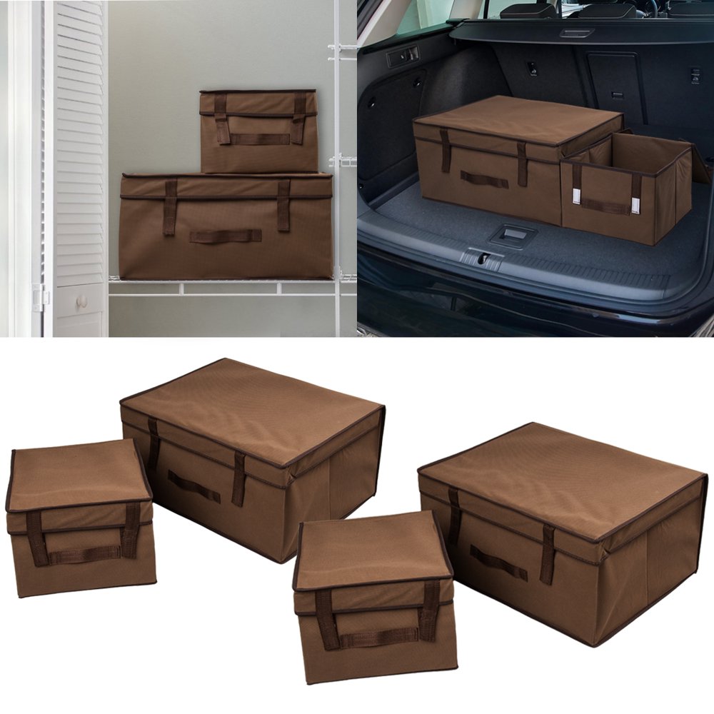 DG Home Goods DG Home Goods 4pc Storage Organizer Set, Collapsible