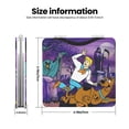 thumbnail image 3 of Lsque Scooby-Doo Pattern Cosmetic Mirror 2.6 Inch Round Handheld Travel Pocket Makeup Mirror, 3 of 8
