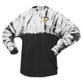 thumbnail image 2 of Unisex Spirit Jersey Black Pittsburgh Penguins Crystal Half Dye Long Sleeve T-Shirt, 2 of 3