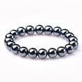 thumbnail image 3 of K-KED HEMATITE Bracelet Stretch Fit Handmade Crystal Gemstone Beads 8mm, 3 of 3