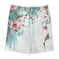 thumbnail image 4 of Tdoqot Girls Bermuda Shorts with Pockets- Printed Soft Summer Casual Kids Play Shorts Green Size 13-14, 4 of 5
