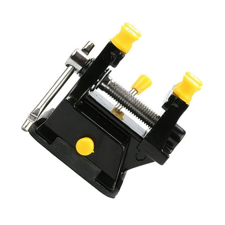 UPOUART Suction Clamp on Vise for Drill Press Black Flat Clamp 1Set