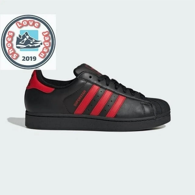Adi - das Originals Superstar II JQ2309 Core Black/Better Scarlet Men Classic Shoes