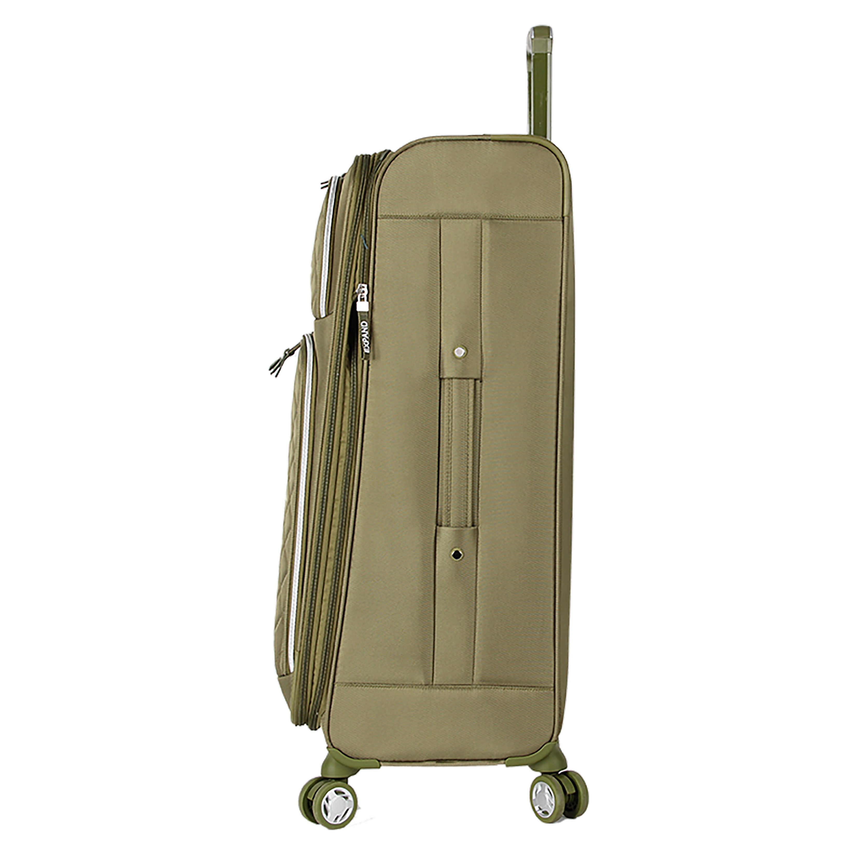 Free Shipping! MADDEN NYC, Aesthetic Soft Side 28" Expandable Checked Luggage, Olive  (图3) Free Shipping! MADDEN NYC, Aesthetic Soft Side 28" Expandable Checked Luggage, Olive  (图3)