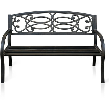 Mainstays Steel Bench Black Walmart Com Walmart Com