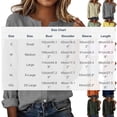 thumbnail image 3 of Giftesty Button up Shirt Women Trendy Linen Shirt Spring and Summer Long Sleeved Tops V-Neck Tunic Casual Blouse Shirts, 3 of 9