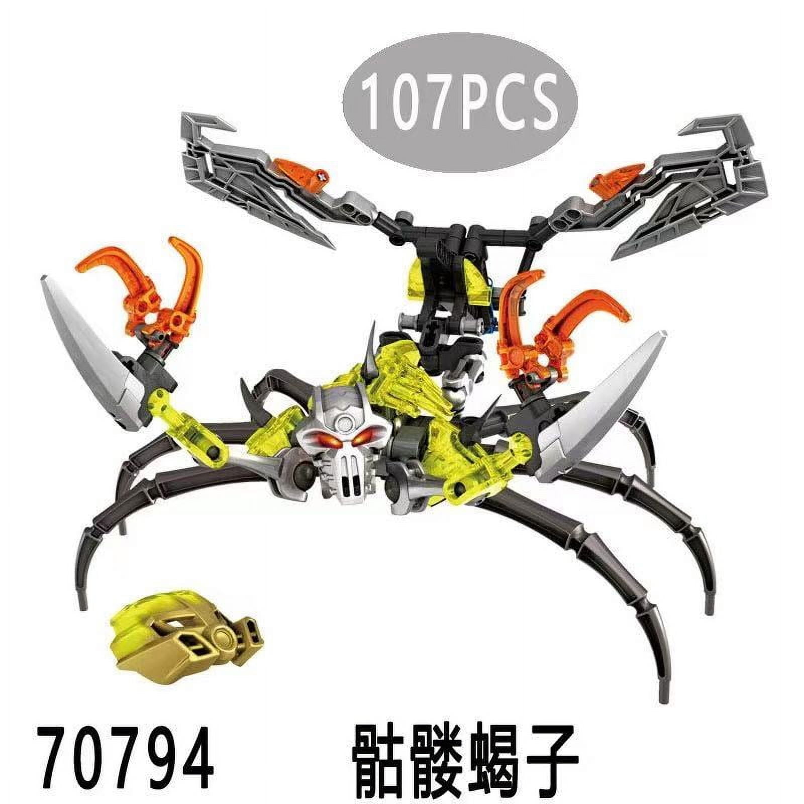 Bionicle Series Golden Mask Master Skull Warrior Building Blocks