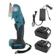 thumbnail image 2 of Cordless Electric Scissors, Rechargeable Carpet Cardboard Cutter Tool Safety Lock Switch  for Carpet US Plug,EU Plug, 2 of 7