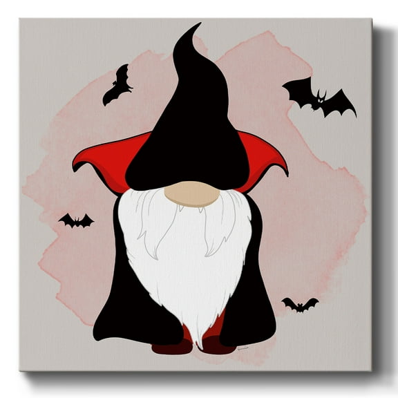 Dracula Gnome- Gallery Wrapped Canvas
