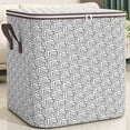 thumbnail image 4 of Dmlowu Clothes Storage Bags - Closet Organizers and Storage, Large Capacity Storage Containers for Clothing, Blanket, Bedding, Comforter, Christmas Decorations, Sturdy Moving Bags Bins, 4 of 7