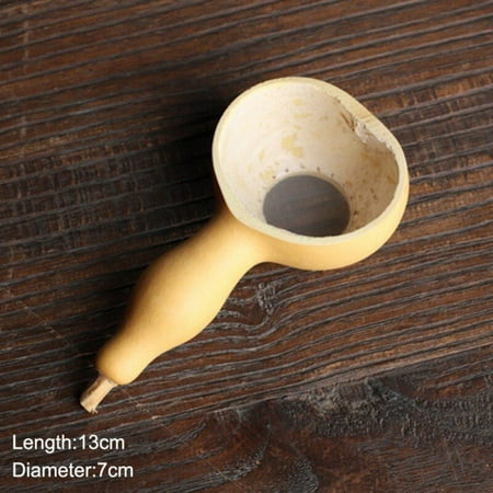 

Portable Tea Strainers Bamboo Rattan Gourd Shaped Tea Leaves Funnel for Tea Table Decor Tea Ceremony Accessories