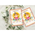thumbnail image 4 of Darling Souvenir Multicolor Birthday Invitation Card Printable Fill or Write In Blank Invites Party Supplies Pack Of 28 5 x 7 Inches, 4 of 5